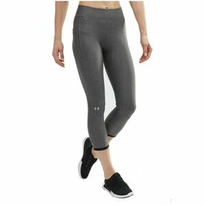 Under Armour Gray Leggings Moisture-Wicking Full-Length